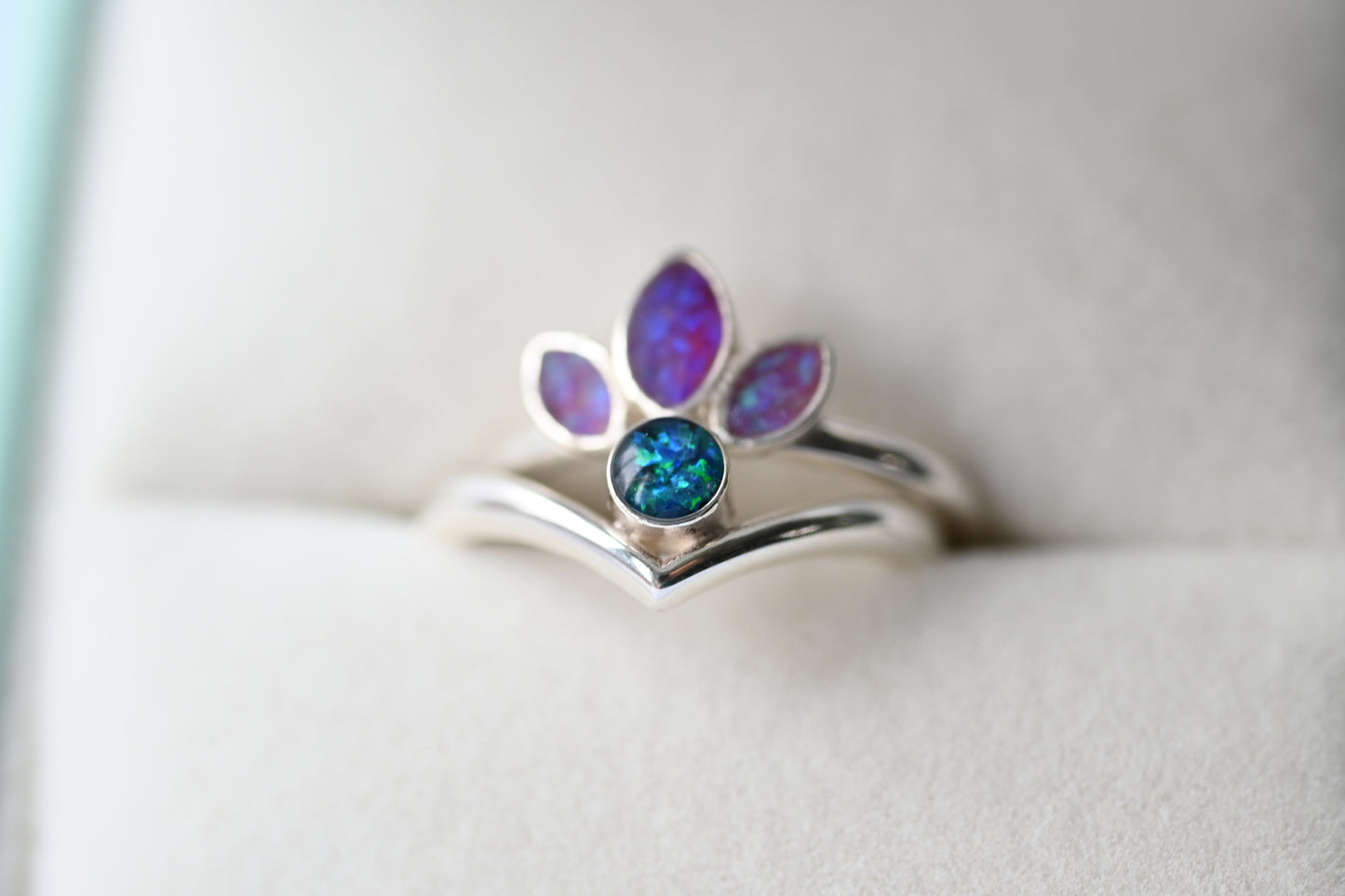 Wishbone Memorial Ring – Custom Ashes & Hair Keepsake | Sterling Silver or Gold