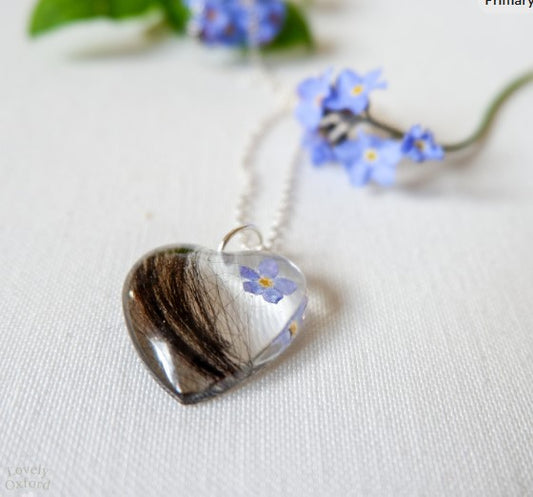 Personalised Pet Fur Memorial Locket