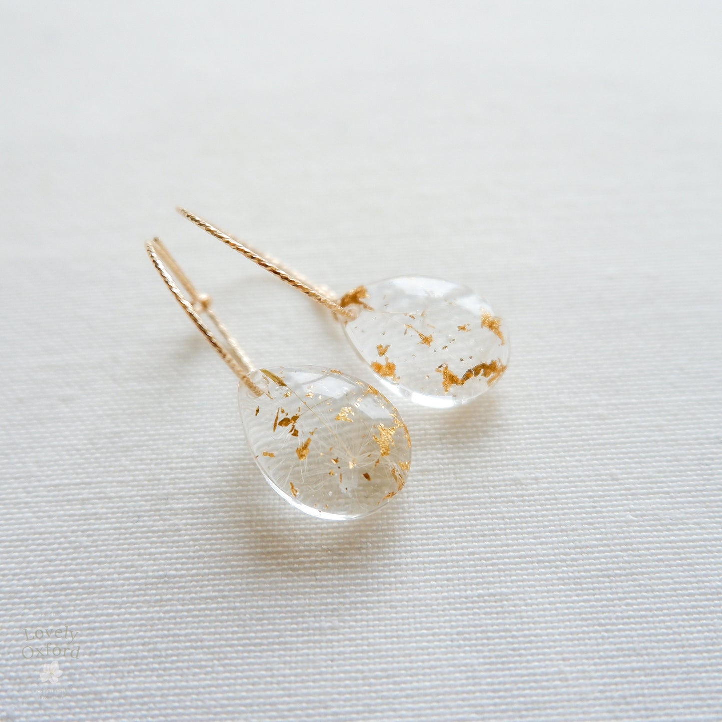 Dandelion Seed Resin Earrings, Gift For Women, Long Distance Relationship Gift, Girlfriend Gift, Friendship Earrings, Best Friend Gift