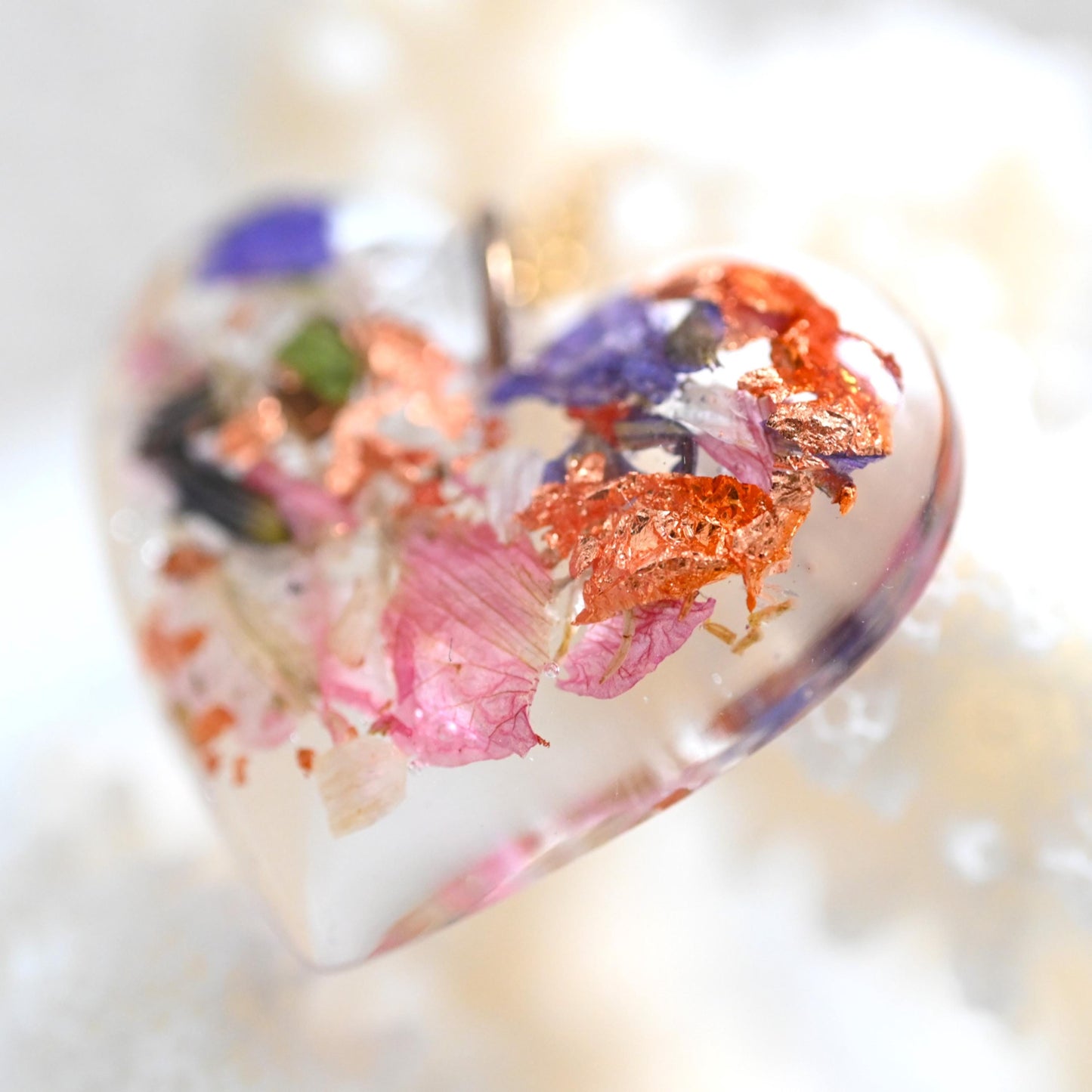 Real Wildflower Resin Necklace - Handmade Floral Jewellery - Eco-Friendly Boho Gift for Her - Perfect for Birthdays & Nature Lovers