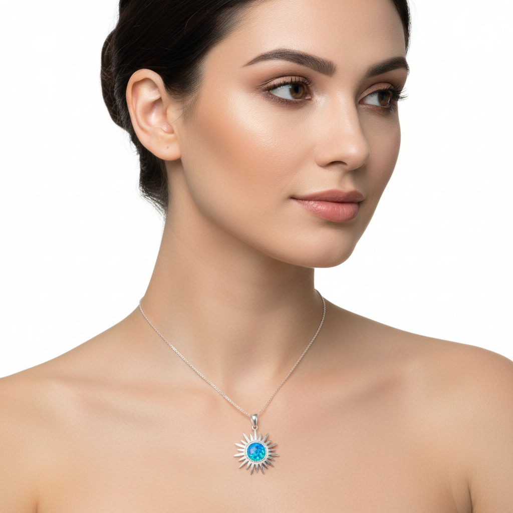 Premium model rising sun pendant