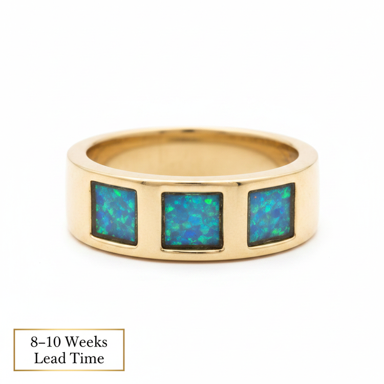 Solid Gold Men's Rings