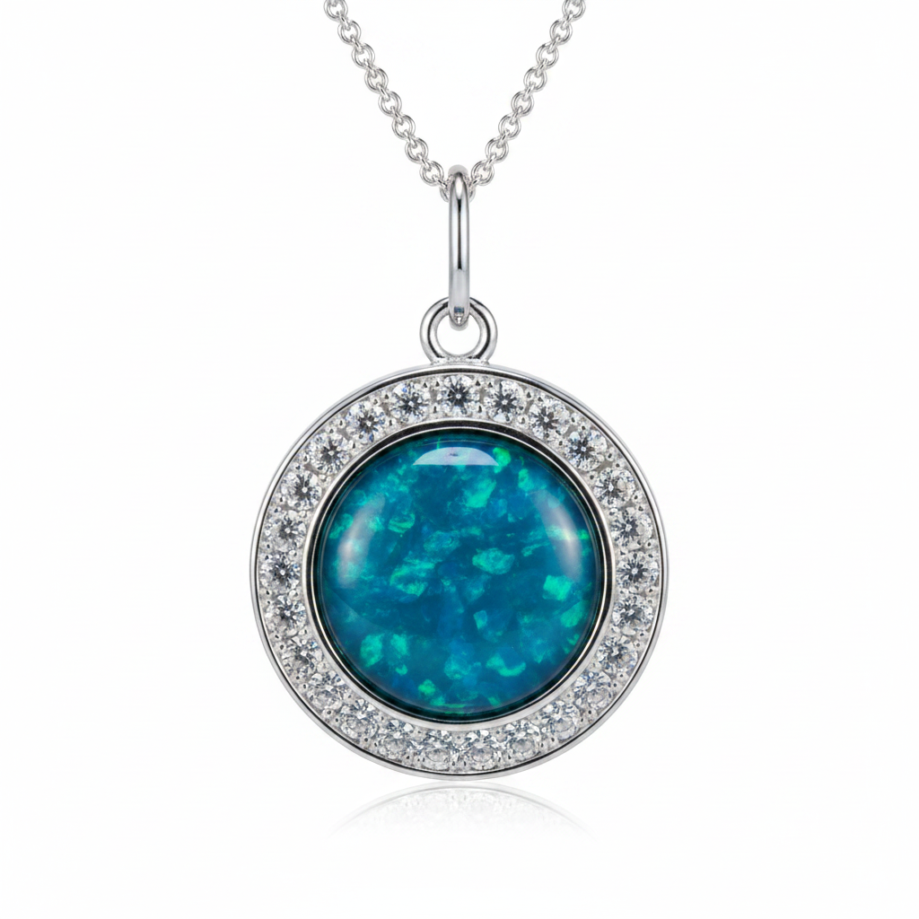 Blue opal
