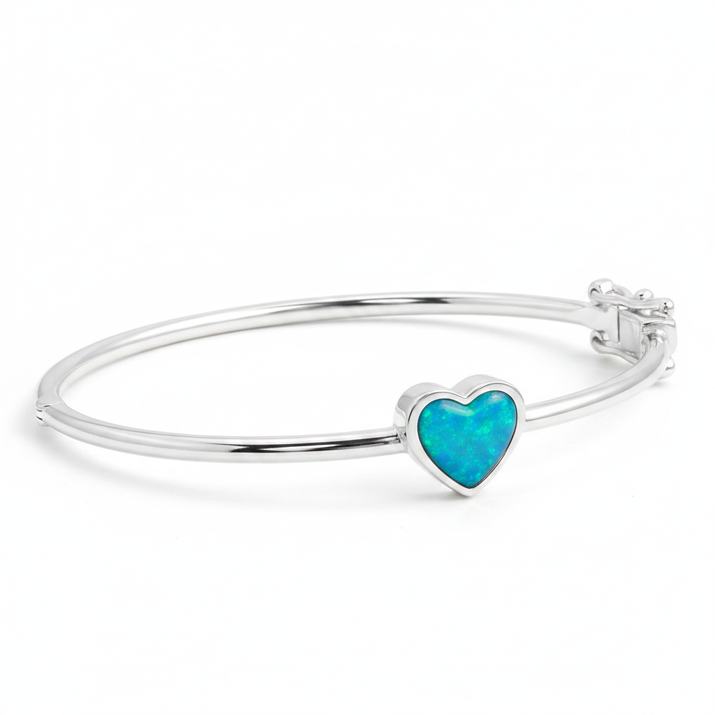 Blue teal opal