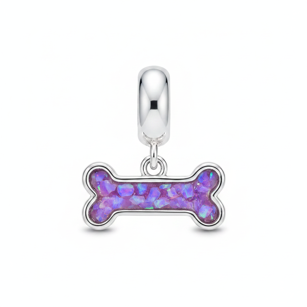 Dog Bone – Purple Opal
