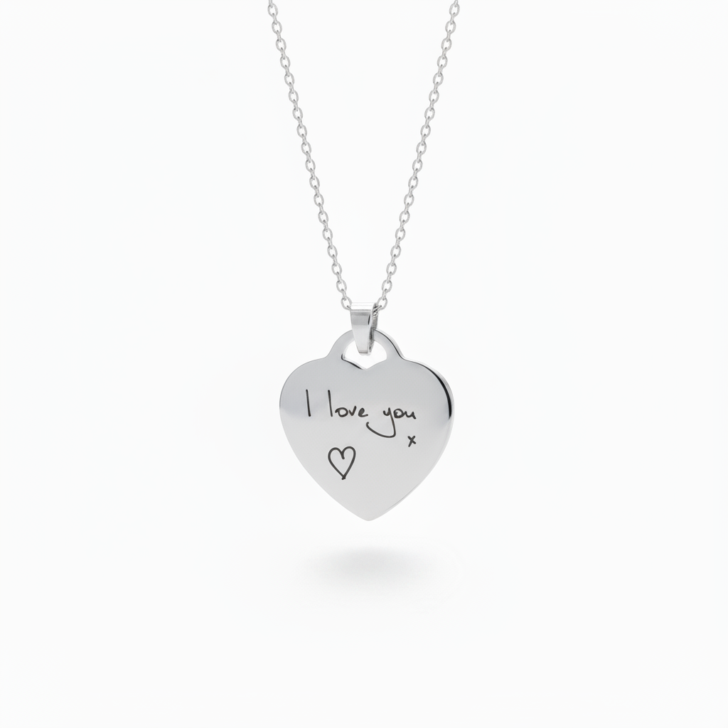 Heart Pendant — Clean Showcase