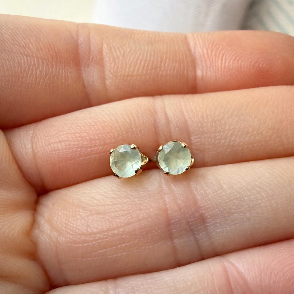 Mystery Gold-Filled Earrings Bundle - 2 Pairs (Gemstones, Opal & Hoops)