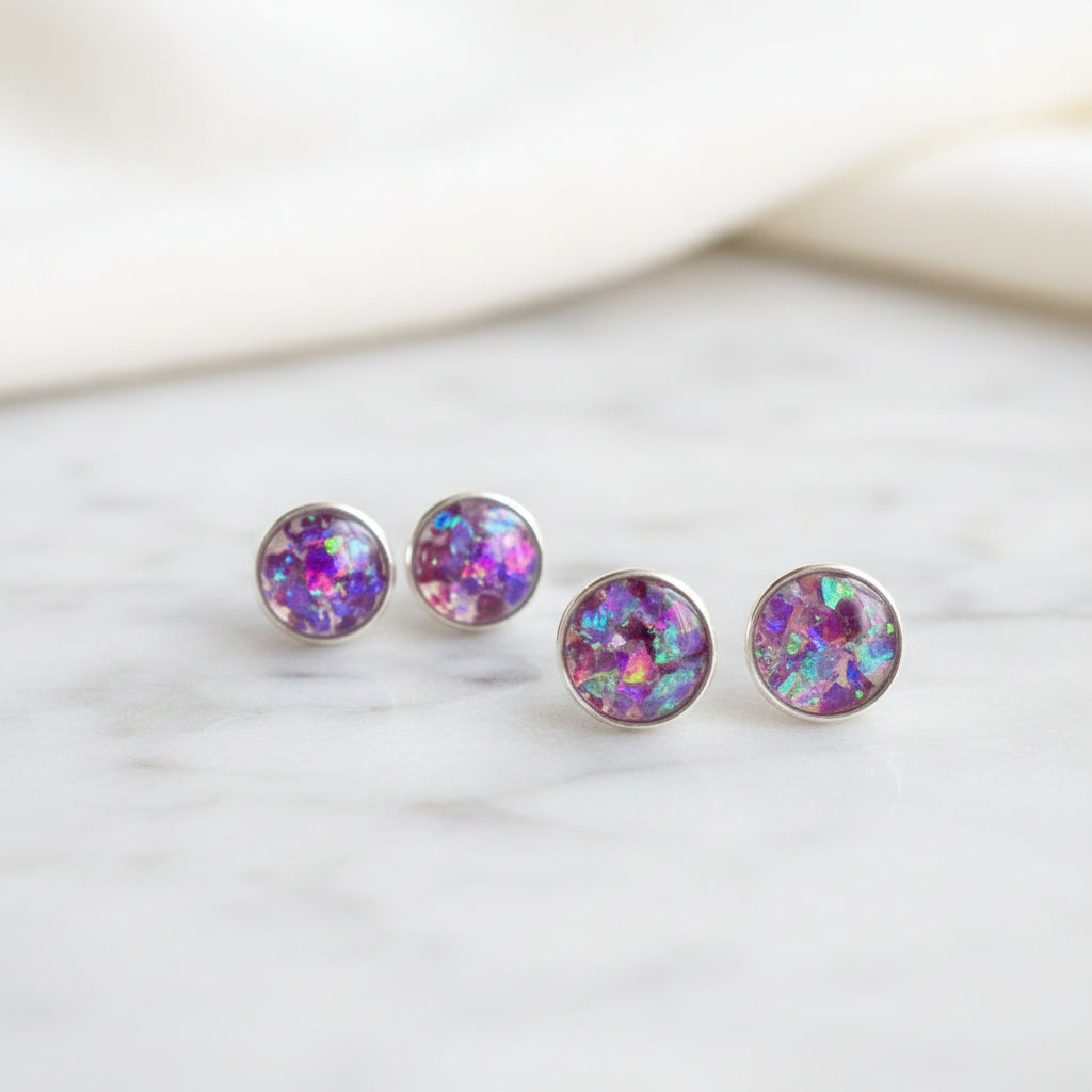 Mystery Sterling Silver Earrings Bundle - 2 Pairs (Studs, Hoops & Dangles)
