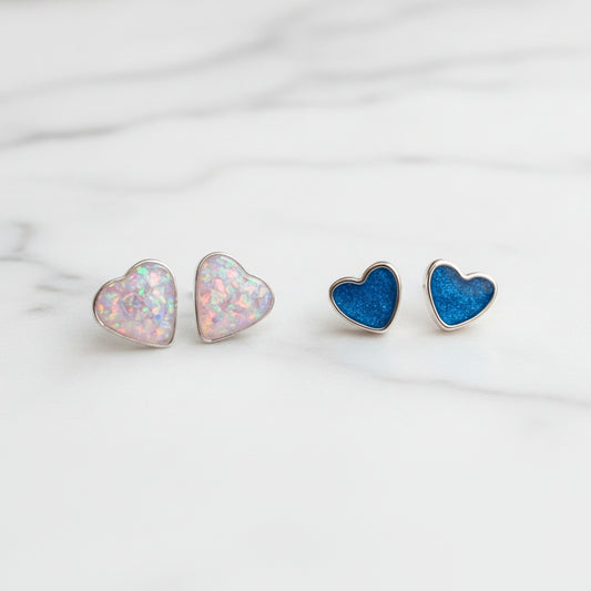 Mystery Sterling Silver Earrings Bundle - 2 Pairs (Studs, Hoops & Dangles)