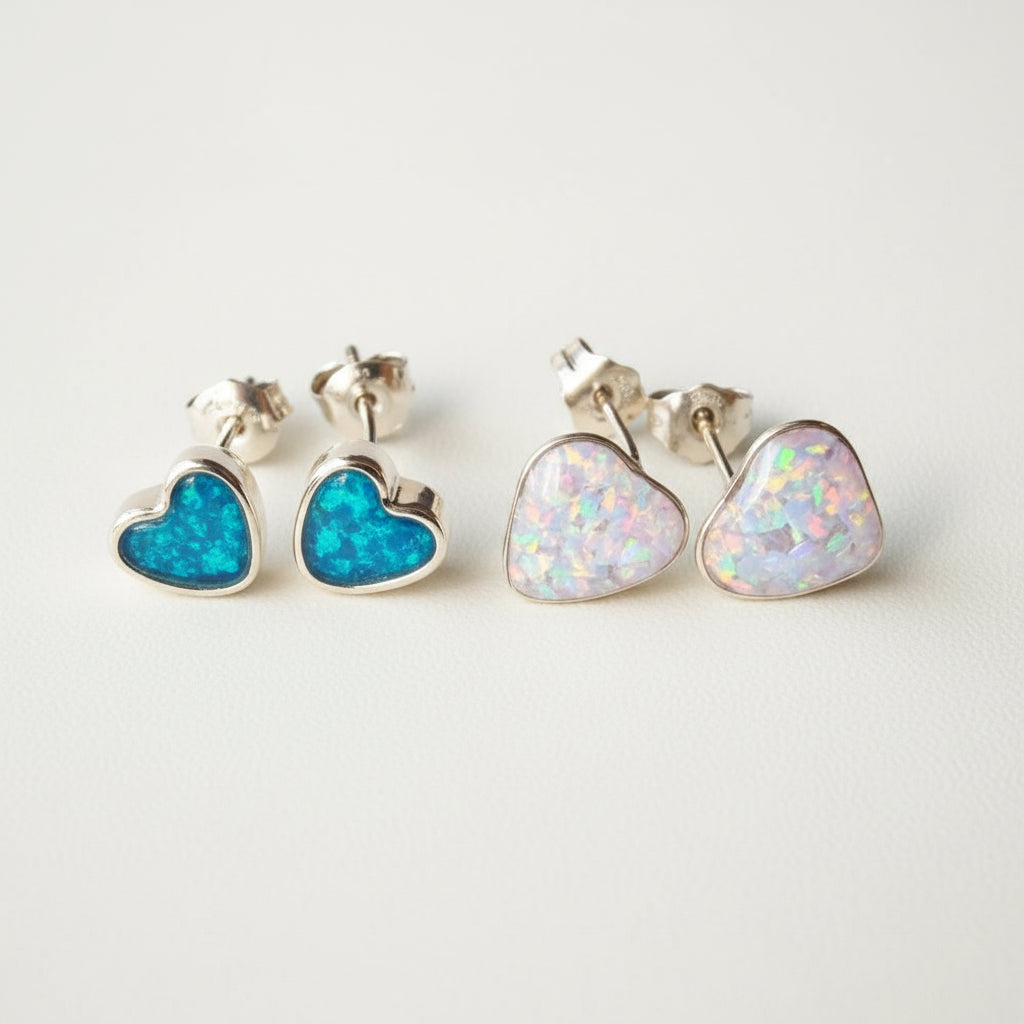 Mystery Sterling Silver Earrings Bundle - 2 Pairs (Studs, Hoops & Dangles)