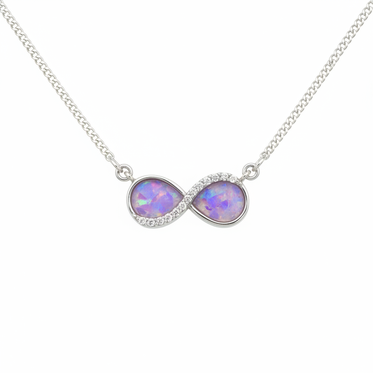 Lavender and purple resin finish