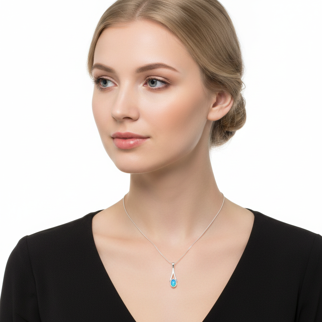 New model wishbone pendant