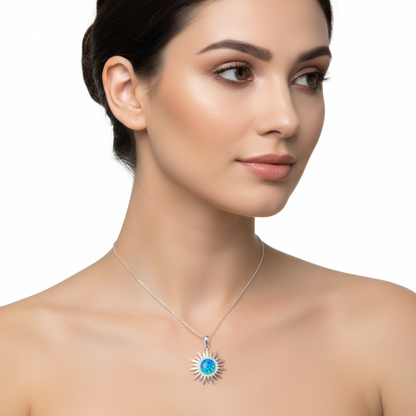 Premium model rising sun pendant