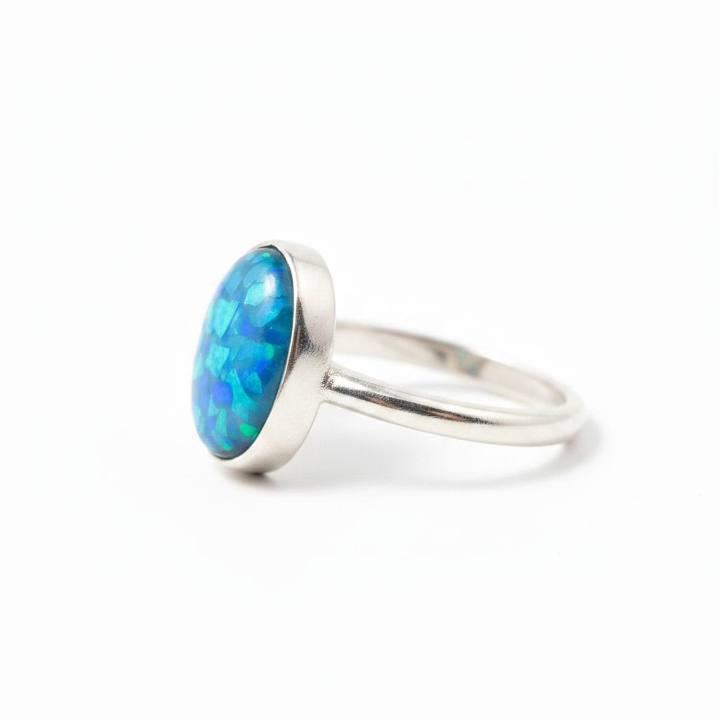Side profile oval ring