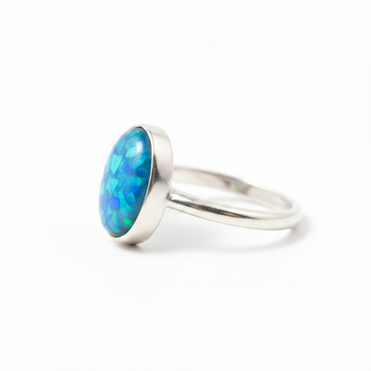 Side profile oval ring