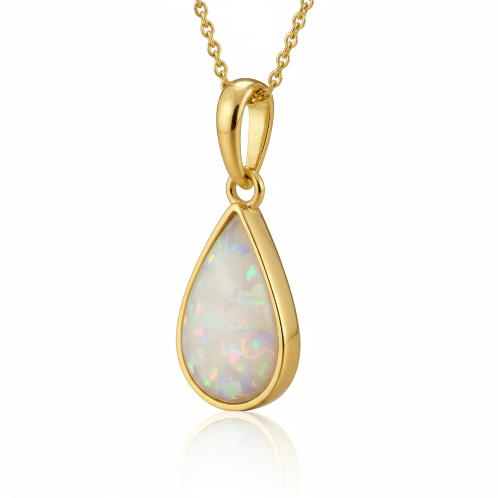 Teardrop – ashes & white mica