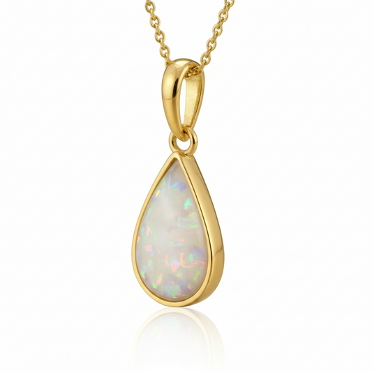 Teardrop – ashes & white mica