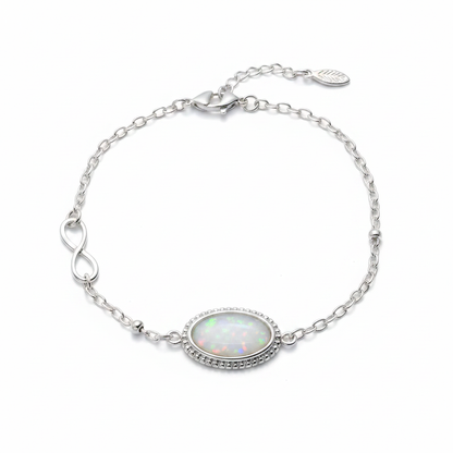 White opal bracelet