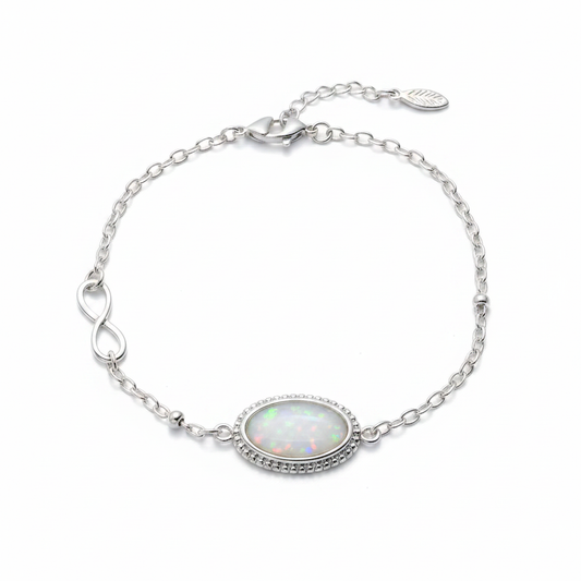 White opal bracelet