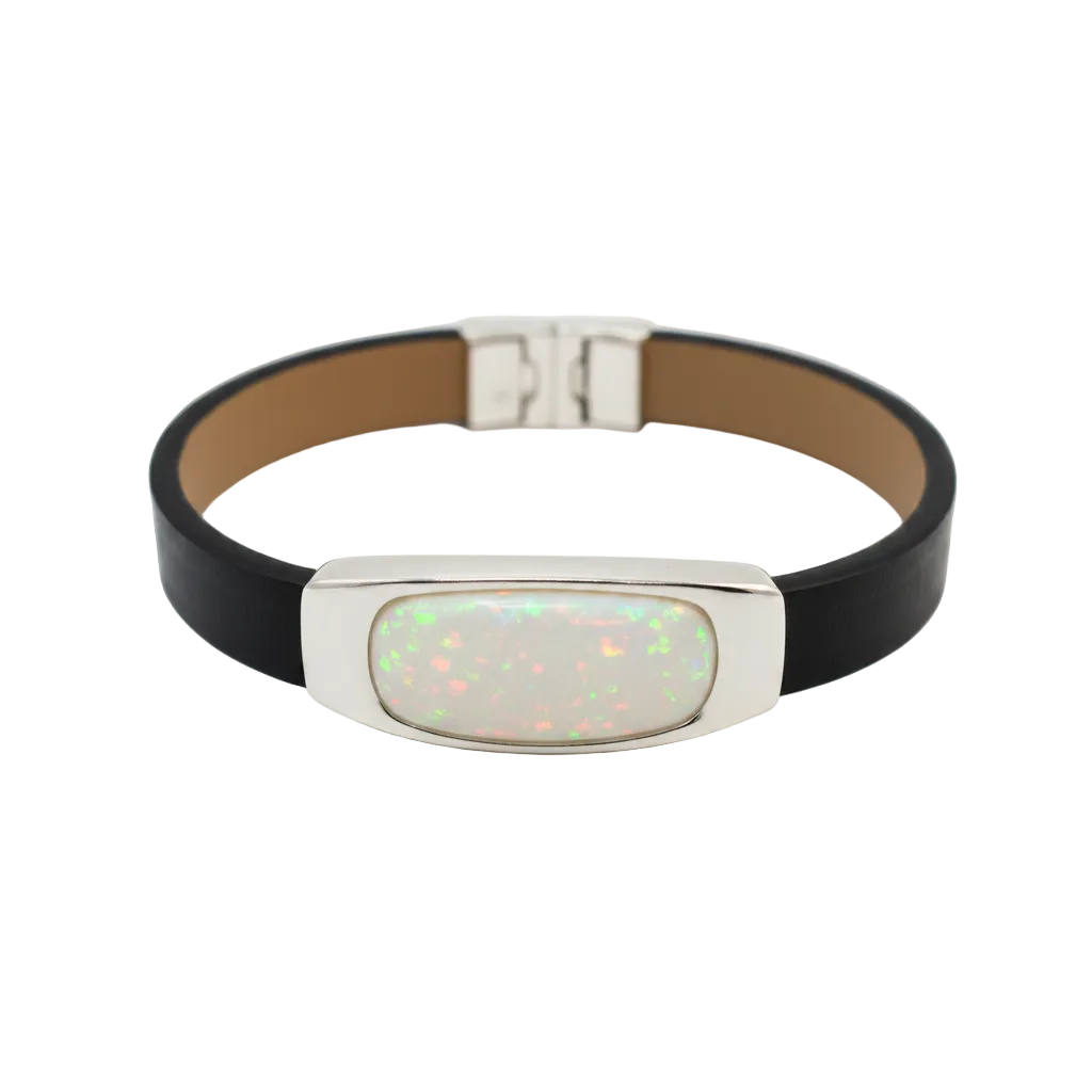 White opal flat lay